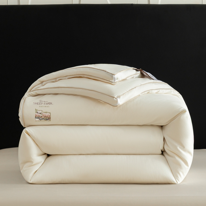 （总）丽卡家纺 2025年秋冬新品丽妃羊绒被被子被芯（常规生产款为春秋被和冬被，常规尺寸为200*230/220*240cm，其他特殊尺寸/加厚款接受下单定制）