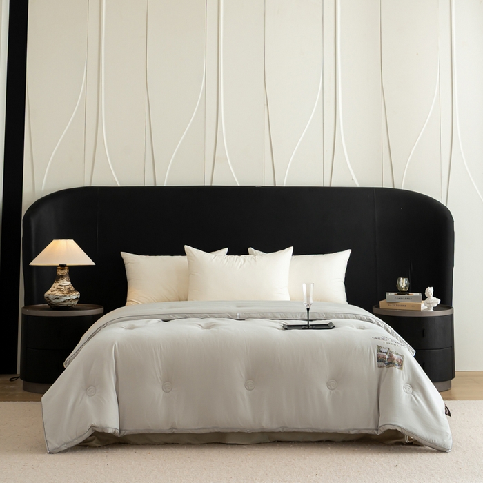 91家纺网 家纺一手货源 找家纺 丽卡家纺 2025年秋冬新品丽妃羊绒被被子被芯（常规生产款为春秋被和冬被，常规尺寸为200*230/220*240cm，其他特殊尺寸/加厚款接受下单定制） 丽妃羊绒被-灰色