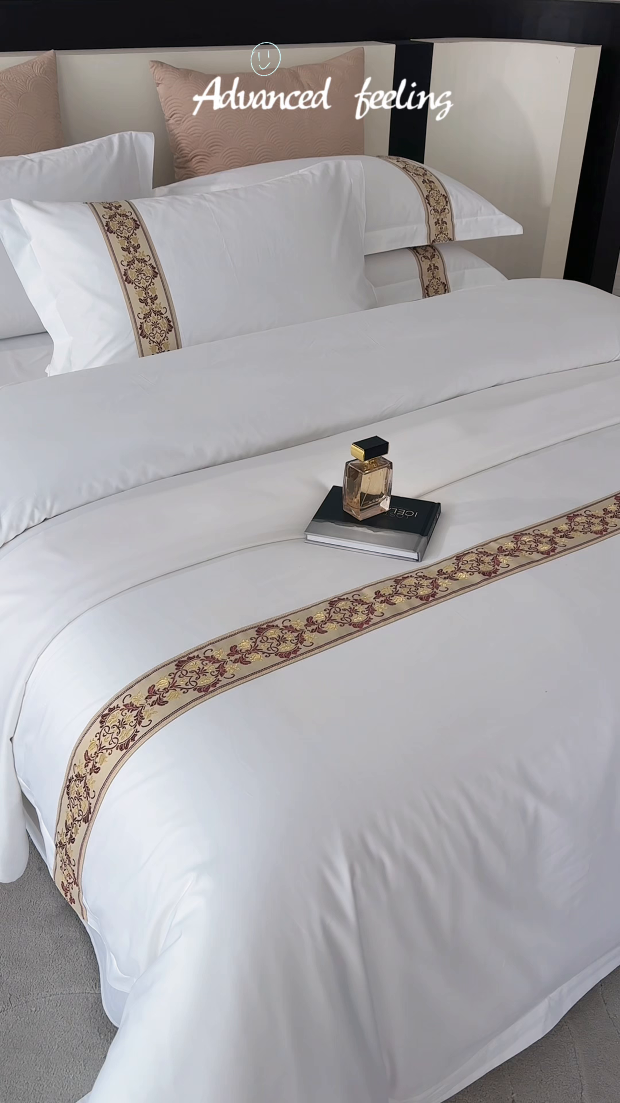 91家纺网 家纺一手货源 找家纺 （总）诚臻/安力森 25年新款酒店织带四件套