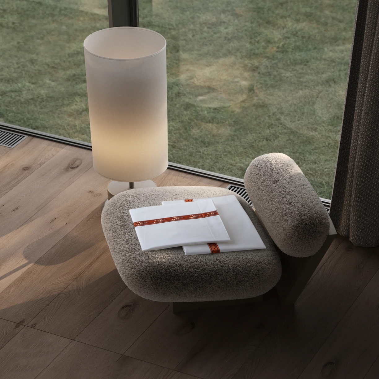 91家纺网 家纺一手货源 找家纺 诚臻/安力森 25年新款酒店织带四件套 森境暖韵