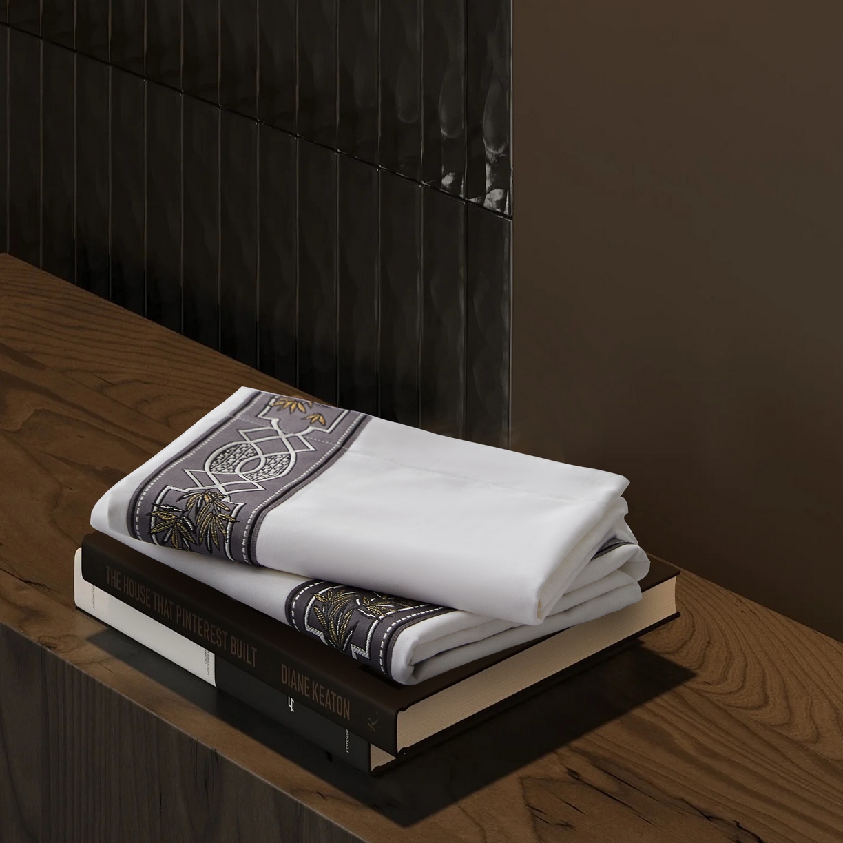 91家纺网 家纺一手货源 找家纺 诚臻/安力森 25年新款酒店织带四件套 木韵流光