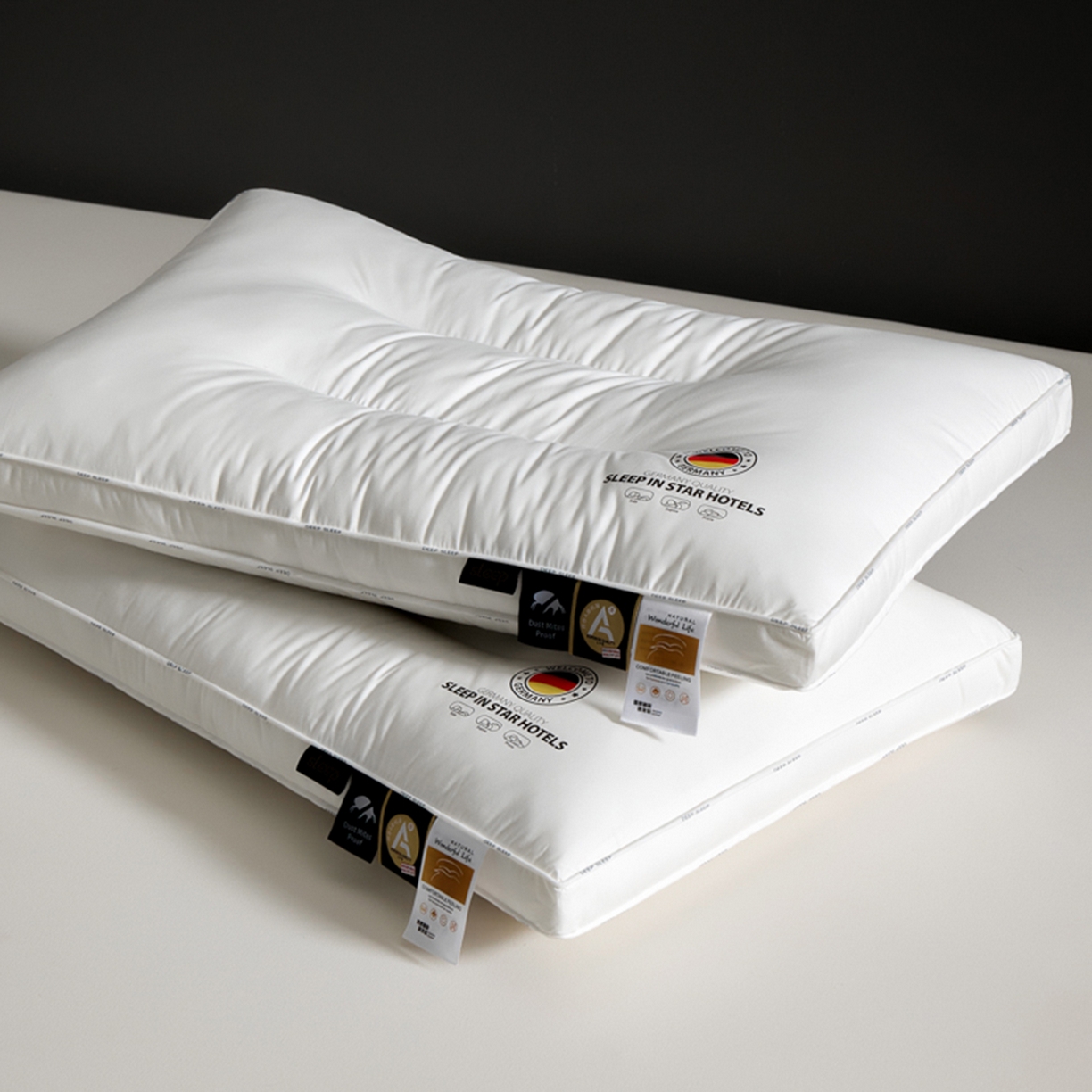 91家纺网 家纺一手货源 找家纺 （总）寐居家纺 2025新款星级酒店枕枕头枕芯