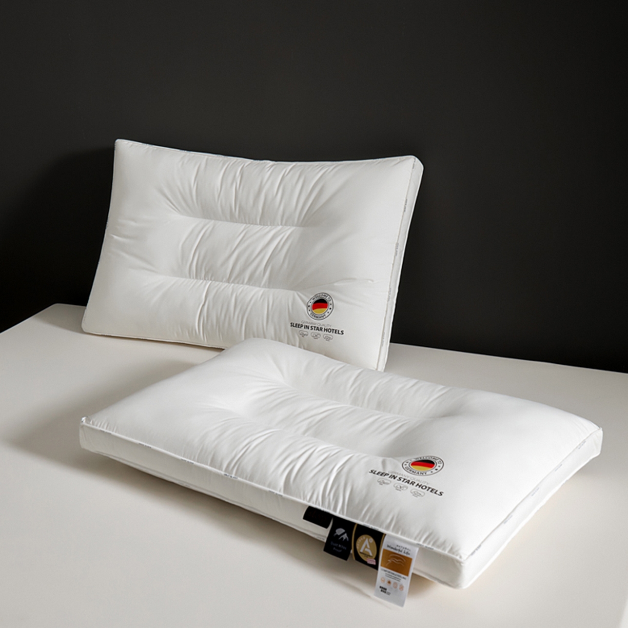 91家纺网 家纺一手货源 找家纺 （总）寐居家纺 2025新款星级酒店枕枕头枕芯