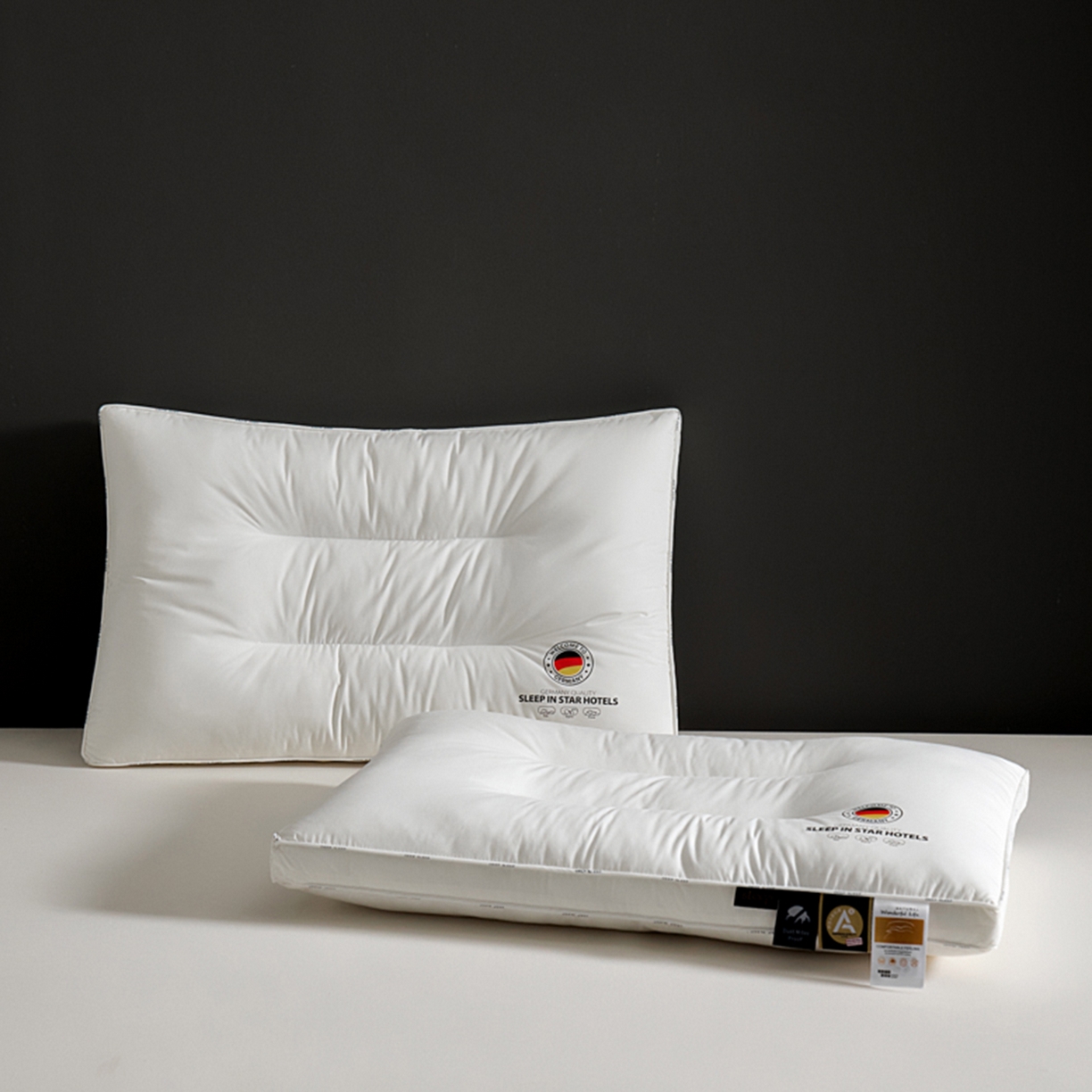 91家纺网 家纺一手货源 找家纺 （总）寐居家纺 2025新款星级酒店枕枕头枕芯