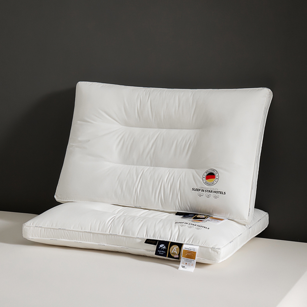 91家纺网 家纺一手货源 找家纺 （总）寐居家纺 2025新款星级酒店枕枕头枕芯