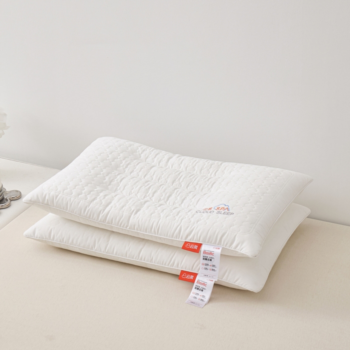 91家纺网 家纺一手货源 找家纺 寐居家纺 2025新款A类全棉云感枕枕头枕芯 云感低枕