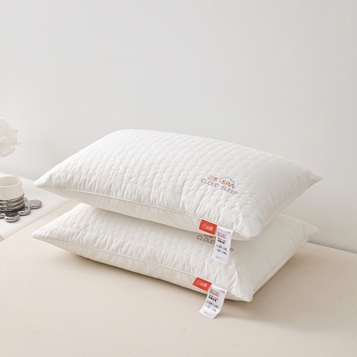 91家纺网 家纺一手货源 找家纺 寐居家纺 2025新款A类全棉云感枕枕头枕芯 云感单边中枕