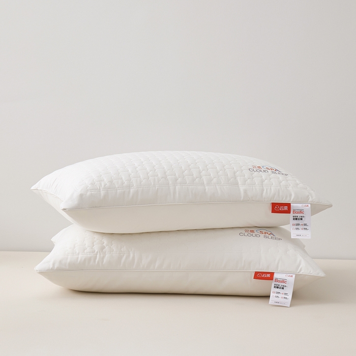 91家纺网 家纺一手货源 找家纺 寐居家纺 2025新款A类全棉云感枕枕头枕芯 云感单边中枕