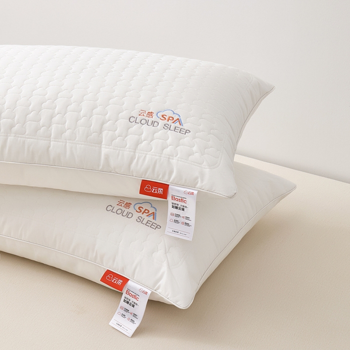 91家纺网 家纺一手货源 找家纺 寐居家纺 2025新款A类全棉云感枕枕头枕芯 云感单边中枕