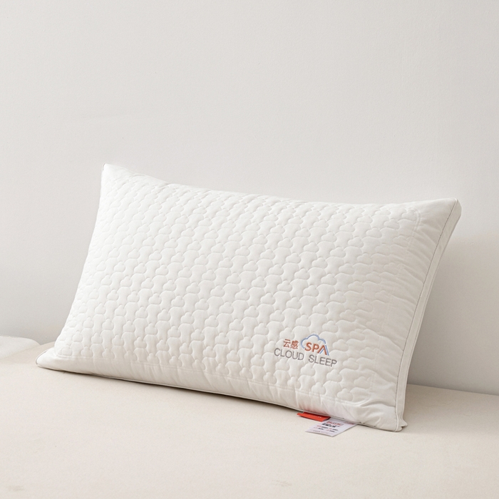 91家纺网 家纺一手货源 找家纺 寐居家纺 2025新款A类全棉云感枕枕头枕芯 云感立体高枕