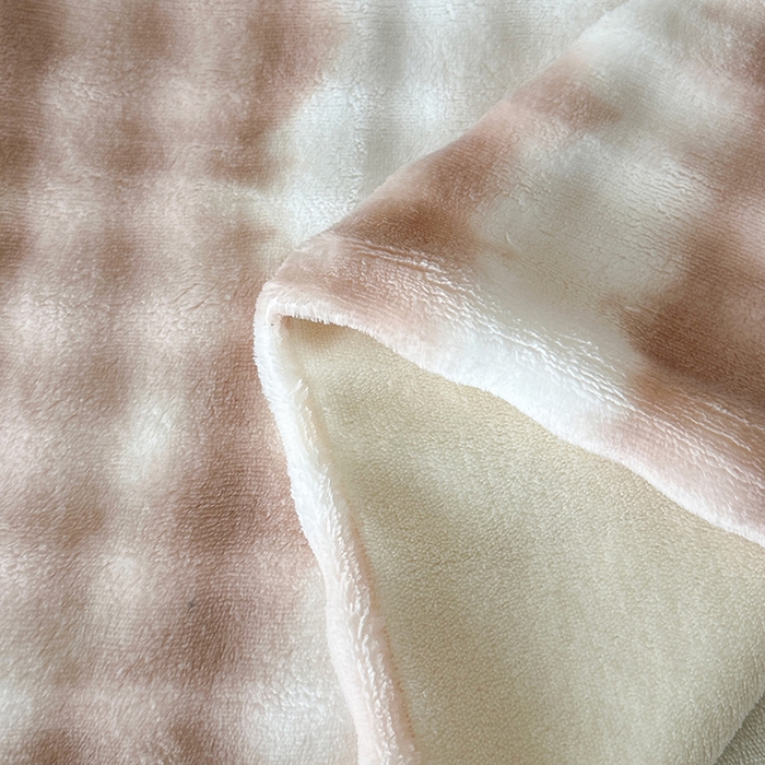 91家纺网 家纺一手货源 找家纺 （总）许林家纺 2025新款炫彩水墨画仿兔毛绒大泡泡绒印大理石纹高克重绒四件套