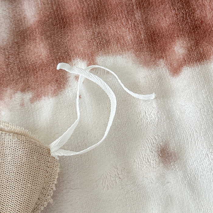 91家纺网 家纺一手货源 找家纺 许林家纺 2025新款炫彩水墨画仿兔毛绒大泡泡绒印大理石纹高克重绒四件套 炫彩咖