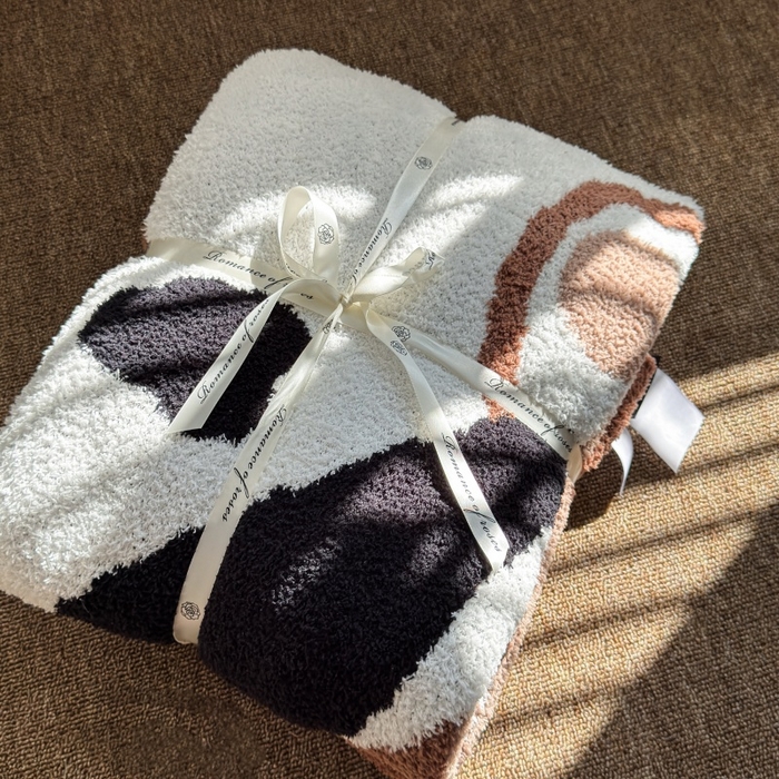 91家纺网 家纺一手货源 找家纺 （总）法芙娜家纺 2025新款亲肤舒适半边绒毛毯