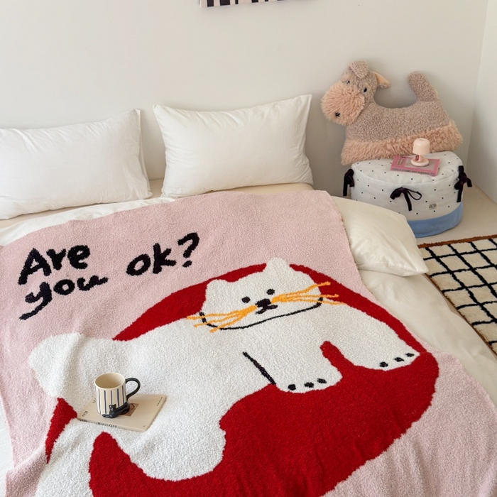 91家纺网 家纺一手货源 找家纺 法芙娜家纺 2025新款亲肤舒适半边绒毛毯 OK猫