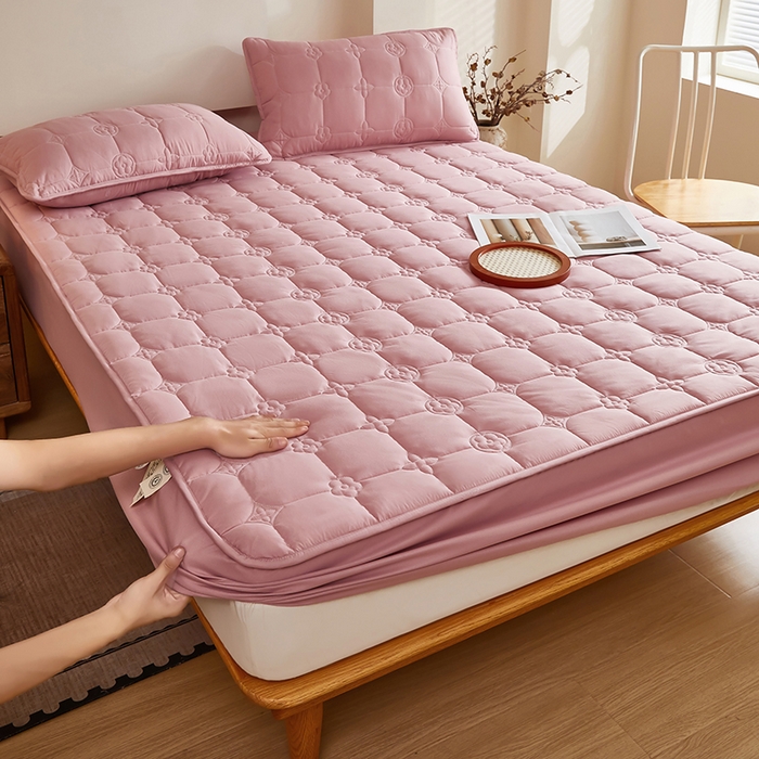 91家纺网 家纺一手货源 找家纺 （总）瑞兴纺 2025年新款亲肤夹棉床笠