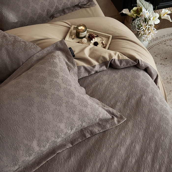 91家纺网 家纺一手货源 找家纺 （总）风向标家纺 2025新款提花100S磨毛四件套-复古莫里斯系列