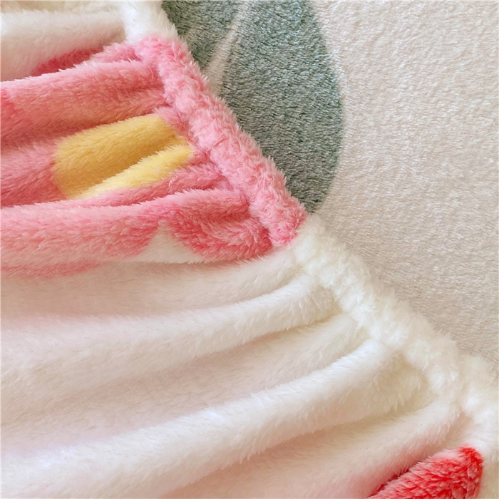 91家纺网 家纺一手货源 找家纺 梦尚舒 2025新款180克雪花绒床笠单品床笠床笠单件 粉色郁金香