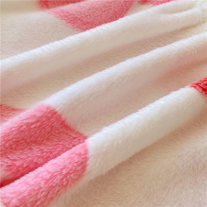 91家纺网 家纺一手货源 找家纺 梦尚舒 2025新款180克雪花绒床笠单品床笠床笠单件 粉色郁金香