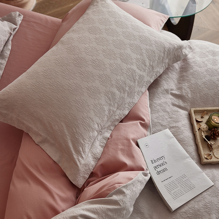 91家纺网 家纺一手货源 找家纺 风向标家纺 2025新款提花100S磨毛四件套-复古莫里斯系列 莫里斯雏菊-紫