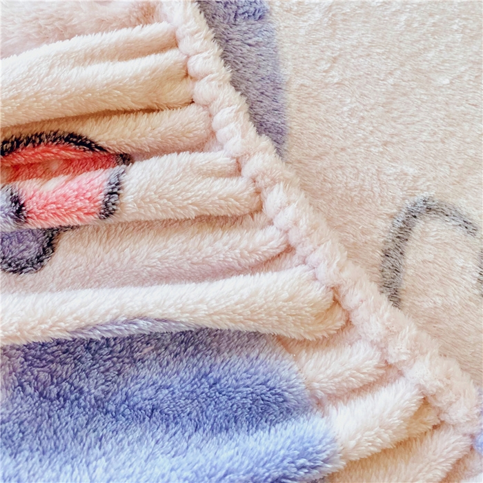 91家纺网 家纺一手货源 找家纺 梦尚舒 2025新款180克雪花绒床笠单品床笠床笠单件 蓝色小熊