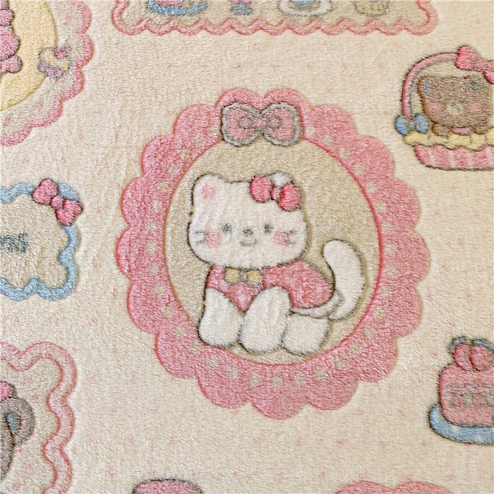 91家纺网 家纺一手货源 找家纺 梦尚舒 2025新款180克雪花绒床笠单品床笠床笠单件 糖果派对