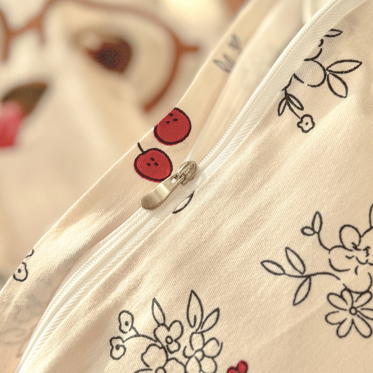 91家纺网 家纺一手货源 找家纺 壹贝家纺 2025新款A类100%全棉加厚磨毛四件套系列 凯宝-咖