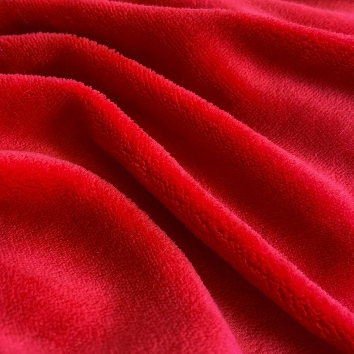 91家纺网 家纺一手货源 找家纺 紫乐家纺 2025新款全消光牛奶绒大红婚庆绣花四件套床单款床笠款六件套 柿柿如意