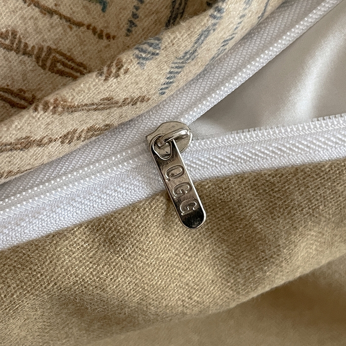 91家纺网 家纺一手货源 找家纺 琪格格纺织 2025新款磨毛印花四件套 梵柔