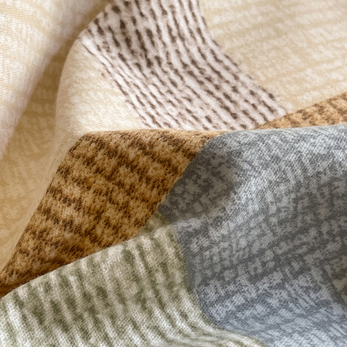 91家纺网 家纺一手货源 找家纺 琪格格纺织 2025新款磨毛印花四件套 华夫生活