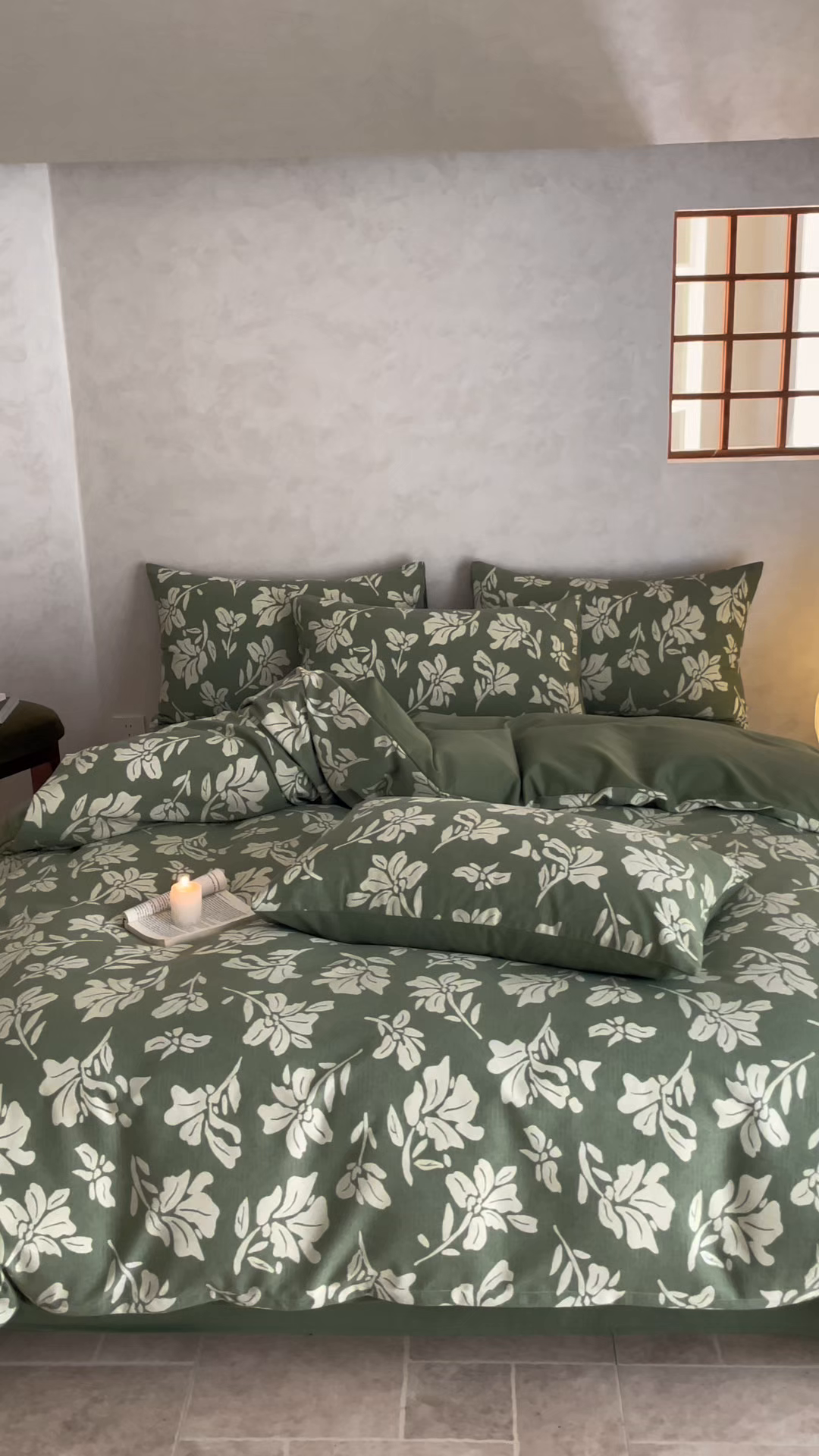 91家纺网 家纺一手货源 找家纺 琪格格纺织 2025新款磨毛印花四件套 慕叶