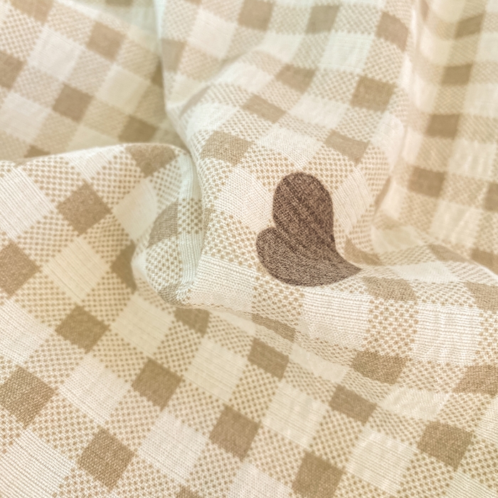 91家纺网 家纺一手货源 找家纺 朵朵家纺 2025新款双层纱单床单床单三件套（可定制尺寸） 心动