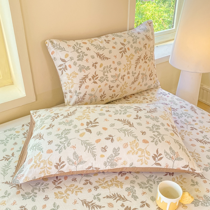 91家纺网 家纺一手货源 找家纺 朵朵家纺 2025新款双层纱单床单床单三件套（可定制尺寸） 罗曼蒂克