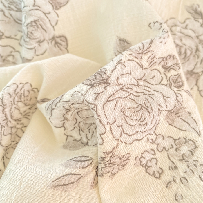 91家纺网 家纺一手货源 找家纺 朵朵家纺 2025新款双层纱单床单床单三件套（可定制尺寸） 浮生如梦