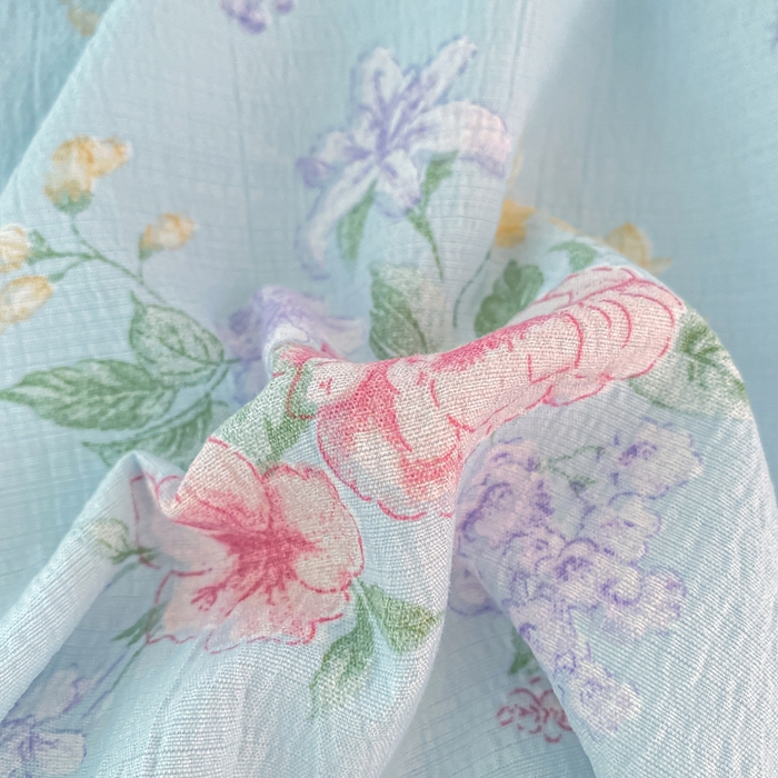 91家纺网 家纺一手货源 找家纺 朵朵家纺 2025新款双层纱单床单床单三件套（可定制尺寸） 沁园春