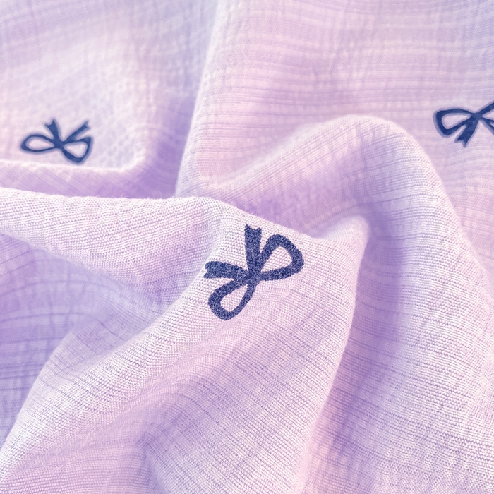 91家纺网 家纺一手货源 找家纺 朵朵家纺 2025新款双层纱单床单床单三件套（可定制尺寸） 幸运结