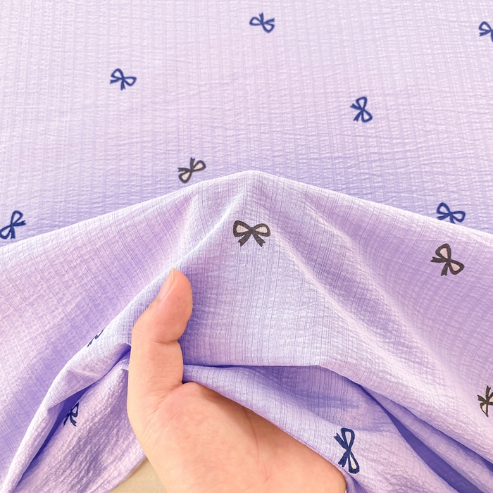 91家纺网 家纺一手货源 找家纺 朵朵家纺 2025新款双层纱单床单床单三件套（可定制尺寸） 幸运结