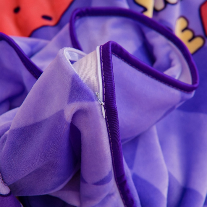 91家纺网 家纺一手货源 找家纺 眠多宝 2025新款8-9斤高克重牛奶绒四件套法莱绒水晶绒金貂绒抖音快手直播热款 草莓洛米