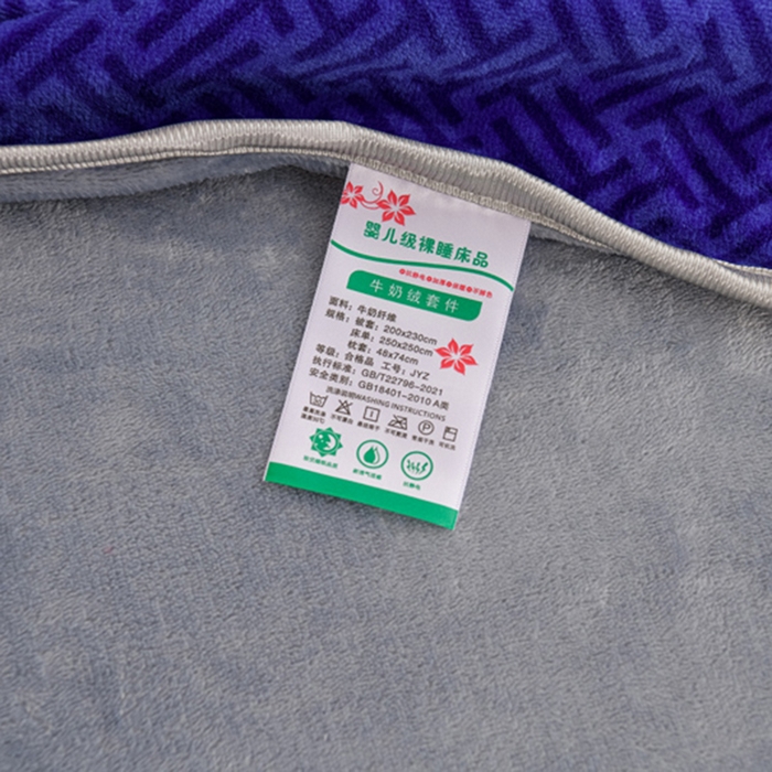 91家纺网 家纺一手货源 找家纺 眠多宝 2025新款8-9斤高克重牛奶绒四件套法莱绒水晶绒金貂绒抖音快手直播热款 花语