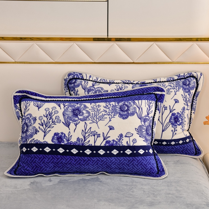 91家纺网 家纺一手货源 找家纺 眠多宝 2025新款8-9斤高克重牛奶绒四件套法莱绒水晶绒金貂绒抖音快手直播热款 花语