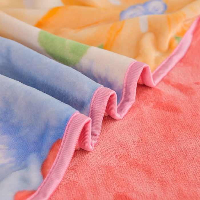 91家纺网 家纺一手货源 找家纺 眠多宝 2025新款8-9斤高克重牛奶绒四件套法莱绒水晶绒金貂绒抖音快手直播热款 花园小兔