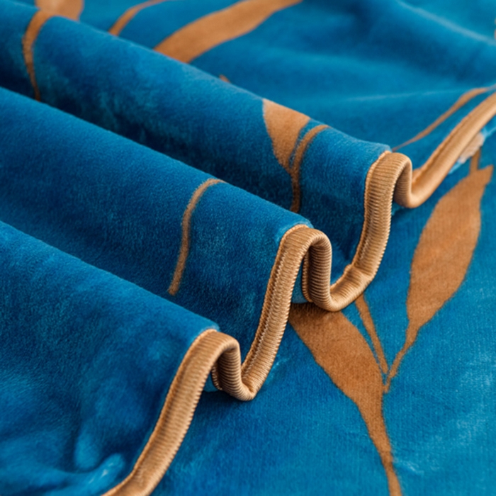 91家纺网 家纺一手货源 找家纺 眠多宝 2025新款8-9斤高克重牛奶绒四件套法莱绒水晶绒金貂绒抖音快手直播热款 金麦穗