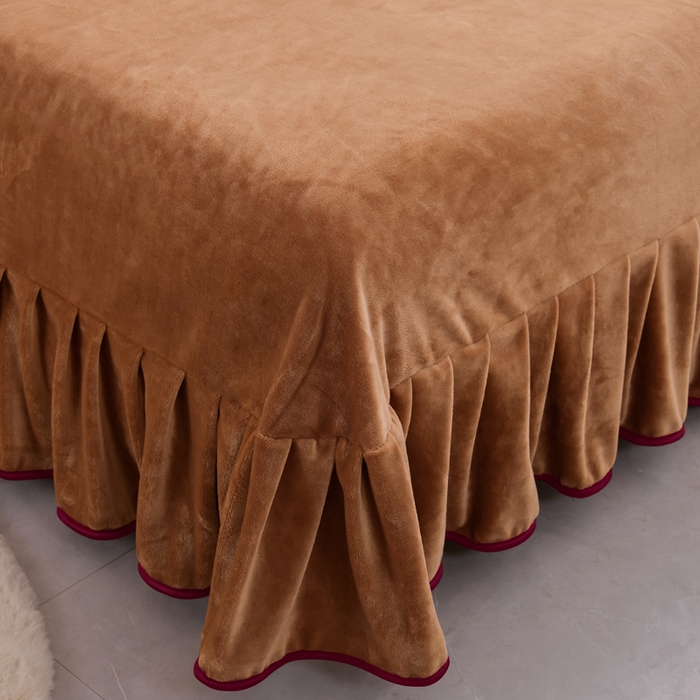 91家纺网 家纺一手货源 找家纺 眠多宝 2025新款8-9斤高克重牛奶绒四件套法莱绒水晶绒金貂绒抖音快手直播热款 金枝玉叶