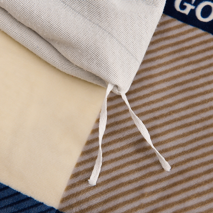 91家纺网 家纺一手货源 找家纺 眠多宝 2025新款8-9斤高克重牛奶绒四件套法莱绒水晶绒金貂绒抖音快手直播热款 蓝大格