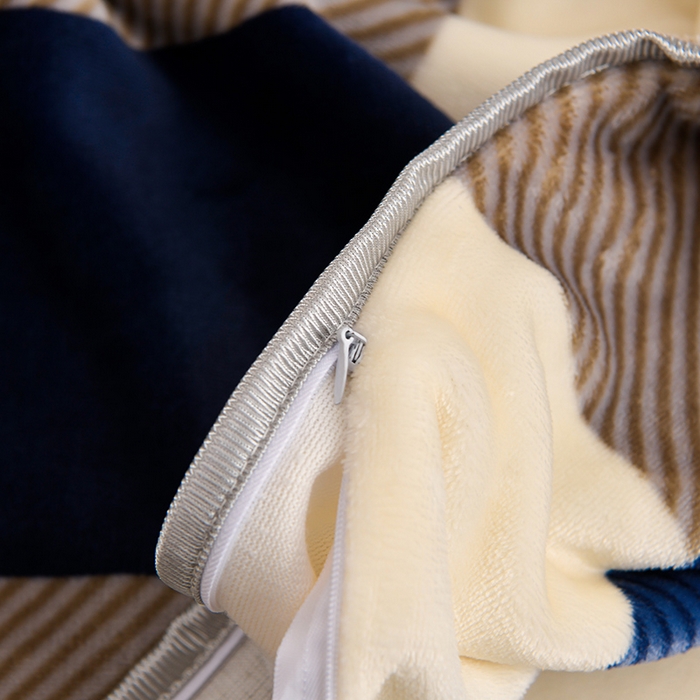 91家纺网 家纺一手货源 找家纺 眠多宝 2025新款8-9斤高克重牛奶绒四件套法莱绒水晶绒金貂绒抖音快手直播热款 蓝大格