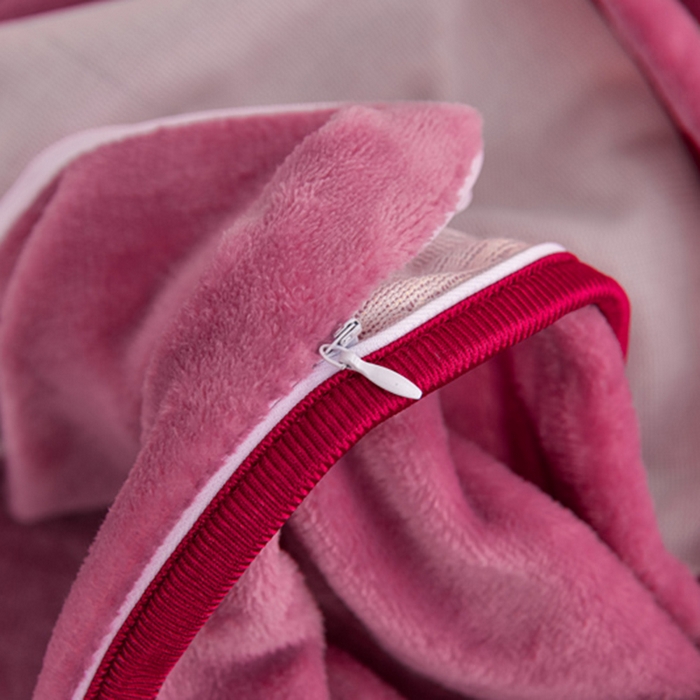 91家纺网 家纺一手货源 找家纺 眠多宝 2025新款8-9斤高克重牛奶绒四件套法莱绒水晶绒金貂绒抖音快手直播热款 缘定今生