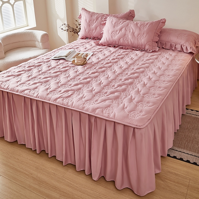 91家纺网 家纺一手货源 找家纺 （总）瑞兴纺 2025新款复合加厚高克重凉感席床笠款