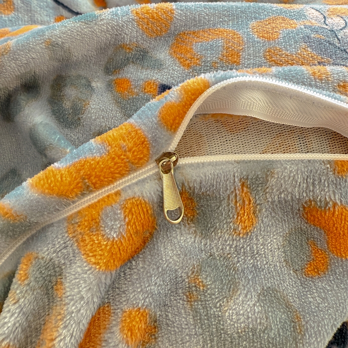 91家纺网 家纺一手货源 找家纺 绒耀 2025新款直播爆款双层蕾丝花边牛奶绒印花床盖四件套床盖单件三件套 一叶暴富