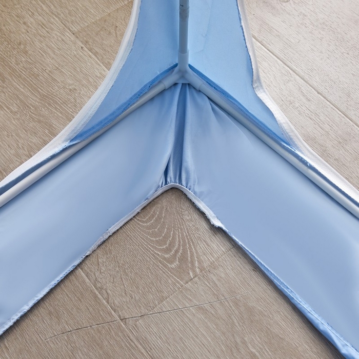 91家纺网 家纺一手货源 找家纺 锦逸家居 2025新款卡通抱抱熊强遮光床帘款学生蚊帐 好朋友-天蓝