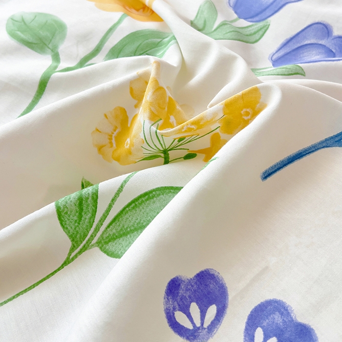 91家纺网 家纺一手货源 找家纺 琪琪阁家纺 2025新款A类全棉纯棉加牛奶绒包边款单被套四件套云梦花都