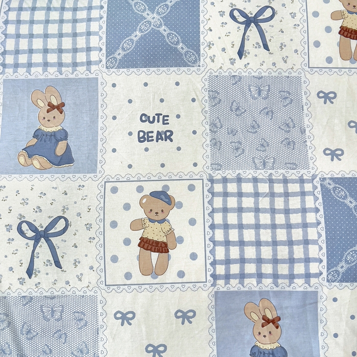 91家纺网 家纺一手货源 找家纺 琪琪阁家纺 2025秋冬新款全棉加牛奶绒单被套棉加绒被套童年颂